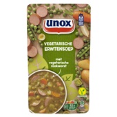 Unox soep in zak vegetarische erwtensoe[ voorkant